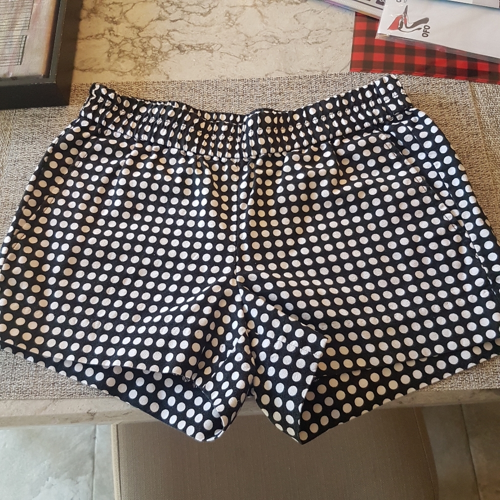 J. Crew Plaid Shorts Size 00